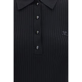 Courrèges Black Viscose Dress Shirt