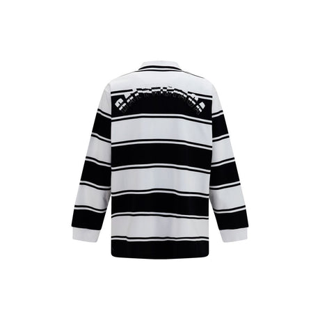 Balenciaga White Cotton Polo Shirt