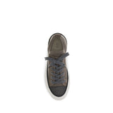 Brunello Cucinelli Brown Cotton Low Top Sneakers