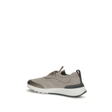 Brunello Cucinelli Brown Cotton Athletic Sneakers