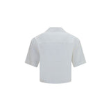 Versace White Cotton Dress Shirt