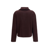 Courrèges Brown Wool Oves Aries Sweatshirt