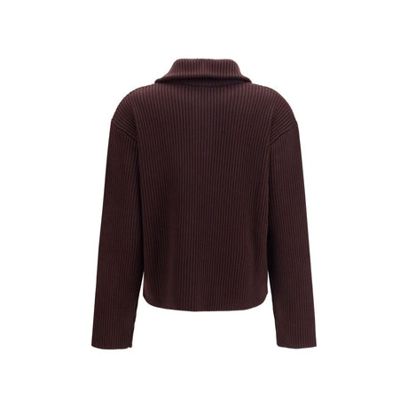 Courrèges Brown Wool Oves Aries Sweatshirt