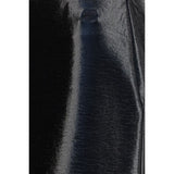 Courrèges Bordeaux Cotton Midi Skirt