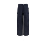 Burberry Blue Polyamide Cargo Pants