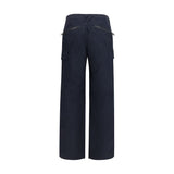Burberry Blue Polyamide Cargo Pants