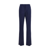 Balenciaga Blue Wool Oves Aries Pants