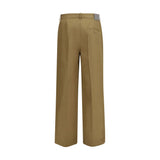 Balenciaga Beige Cotton Chino Pants