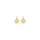 Versace Gold Brass Earrings