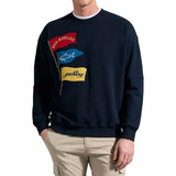 Paul & Shark Blue Cotton Sweatshirt