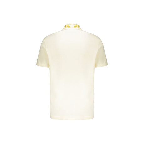 Versace Bicolor Cotton Polo Shirt