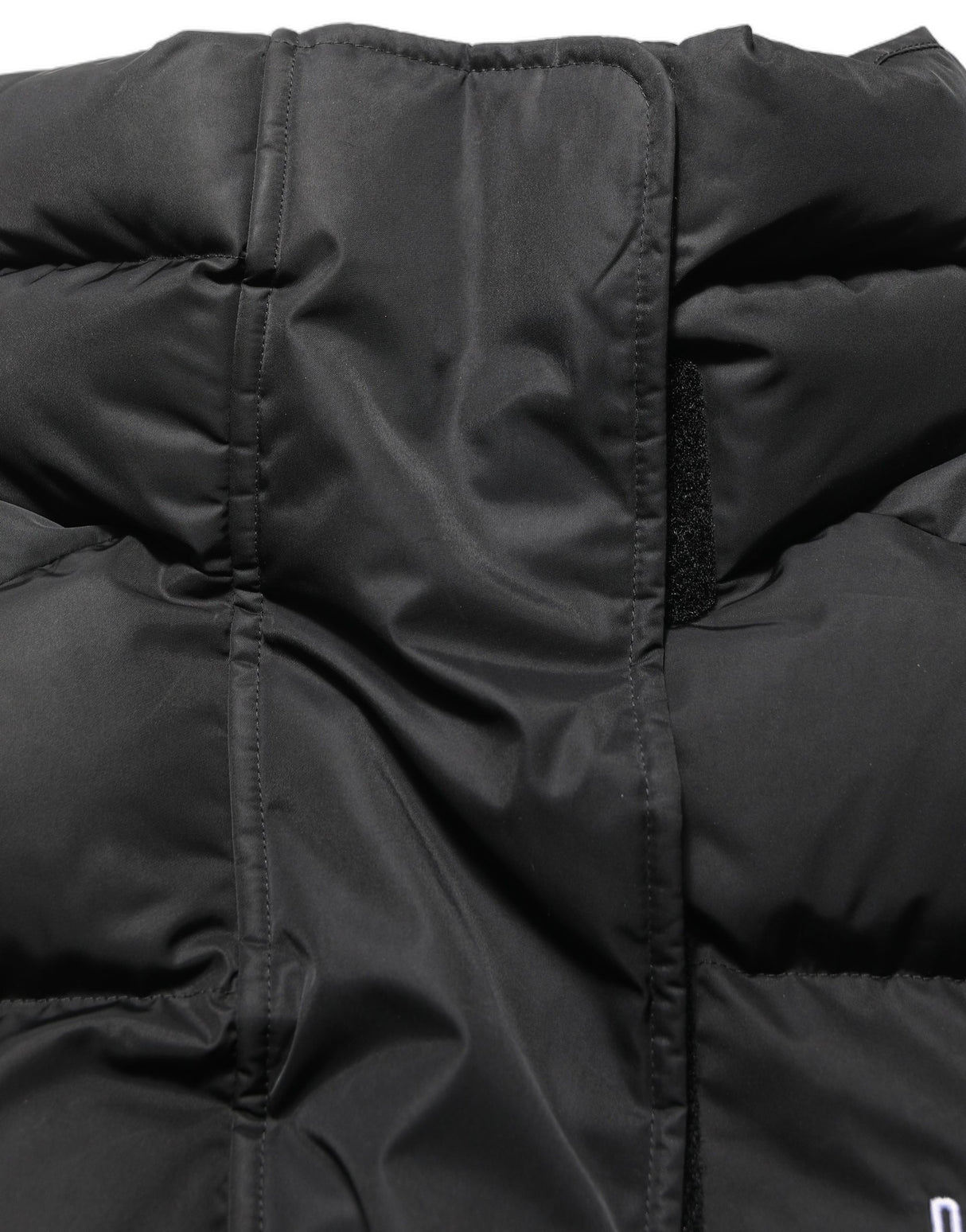 Dolce & Gabbana Black DGVIB3 Embroidered Padded Puffer Jacket