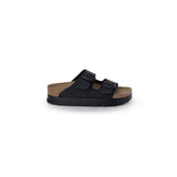 Birkenstock Black Synthetic Platform Sandals