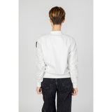 Blauer White Polyamide Bomber
