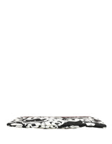 Dolce & Gabbana Black White Panda Print Nylon Clutch Men Pouch Borse Bag