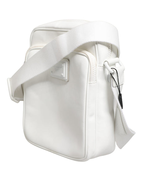 Dolce & Gabbana White Logo Plaque Crossbody Shoulder Borse Men Bag