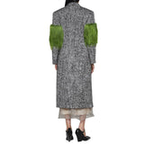 Prada Gray Wool Coat