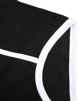 Dolce & Gabbana Black White Logo Waistband Coulotte Panty Underwear