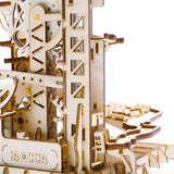 3D Wooden Puzzle Toy - Educational Mechanical Model