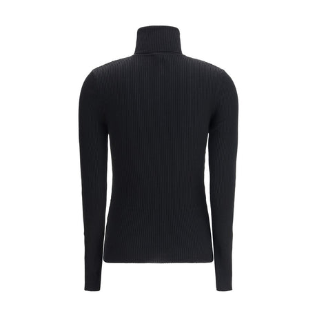 Wolford Black Wool Oves Aries Turtleneck