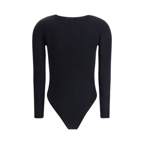 Wolford Black Polyamide Bodysuit