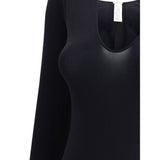 Wolford Black Polyamide Bodysuit