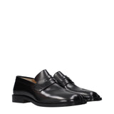 Maison Margiela Black Leather Slip-On Loafers