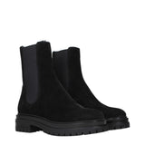 Gianvito Rossi Black Leather Ankle Boots