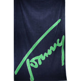 Tommy Hilfiger Blue Cotton Men's Towel