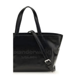 Alexander Wang Black Calf Leather Bos Taurus Shoulder Bag
