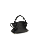 Balmain Black Calf Leather Bos Taurus Shoulder Bag