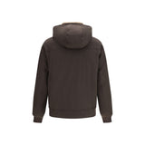 Brunello Cucinelli Brown Polyamide Shell Jacket