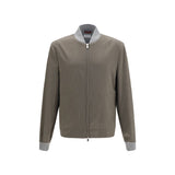 Brunello Cucinelli Bicolor Cashmere Bomber