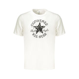 Converse White Cotton Men's T-Shirt