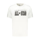Converse White Cotton Mens T-Shirt