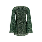 Oséree Bicolor Polyamide Casual Dress