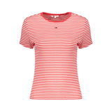 Tommy Hilfiger Red Cotton Women's T-Shirt