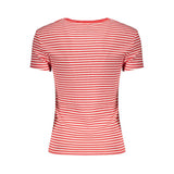 Tommy Hilfiger Red Cotton Women's T-Shirt