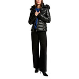 Morgan De Toi Black Polyethylene Full-Length Jacket