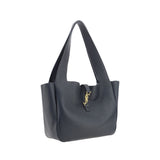 Saint Laurent Black Calf Leather Bos Taurus Shoulder Bag
