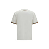 Burberry White Cotton T-Shirt
