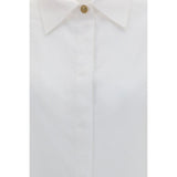 Balmain White Cotton Dress Shirt