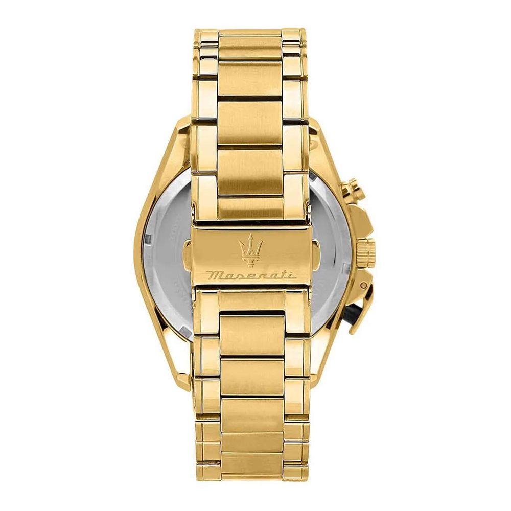Maserati Gold Stainless Steel Dress Watch
