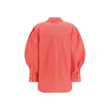 Ganni Multicolor Cotton Blouse