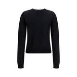 Ganni Black Cotton Cardigan