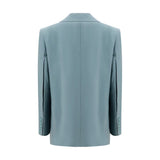 Chloé Bicolor Wool Oves Aries Blazer