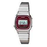 Casio Silver Stainless Steel Digital Watch