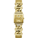 Guess Gold Stainless Steel Dress Watch