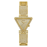 Guess Gold Stainless Steel Dress Watch