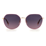 Polaroid Rose Gold Metal Sunglasses